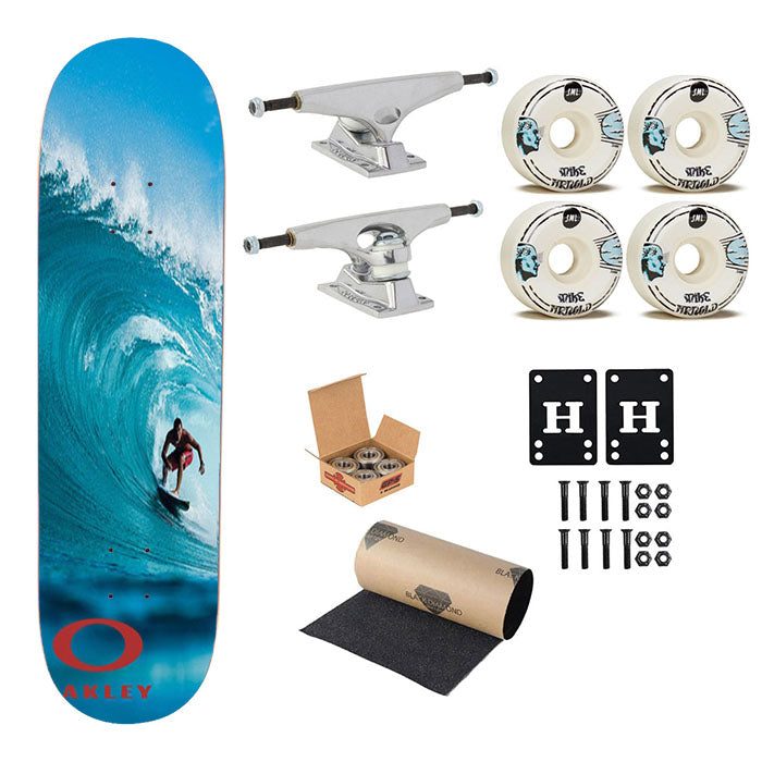 Oakley Surfing Skateboard Complete Board 8.0" X 31.75"