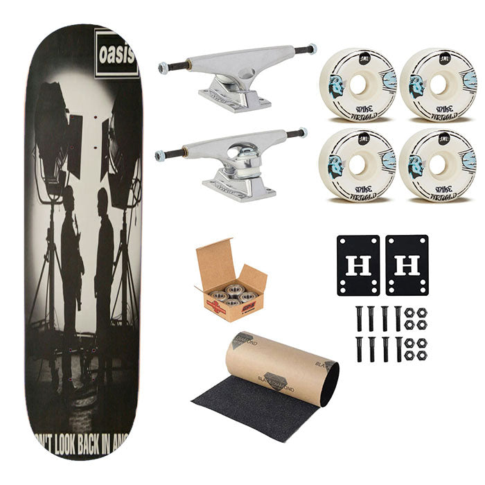 Oasis Sont Look Back In Anger Skateboard Complete Board 8.0" X 31.75"