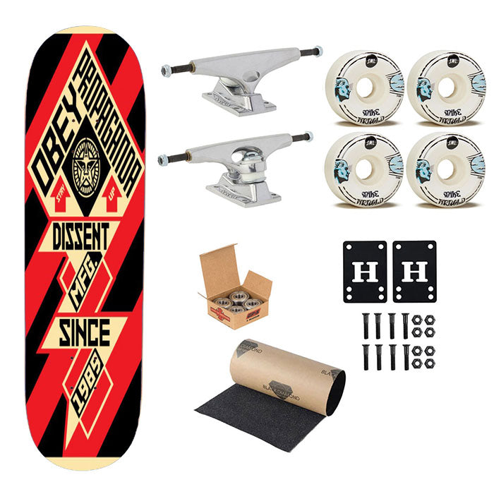 Obey Propaganda Skateboard Complete Board 8.0" X 31.75"