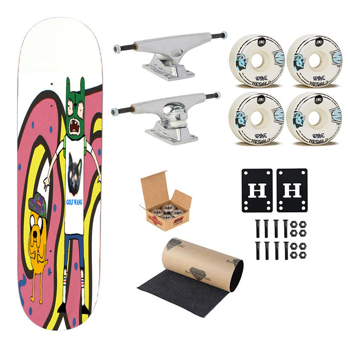 Odd Future Time Skateboard Complete Board 8.0" X 31.75"