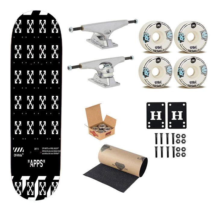 Off-White Apps Skateboard Complete Board 8.0" X 31.75"