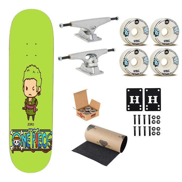 One Piece Zoro Skateboard Complete Board 8.0" X 31.75"