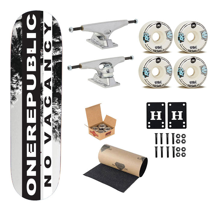 One Republic No Vacancy Skateboard Complete Board 8.0" X 31.75"