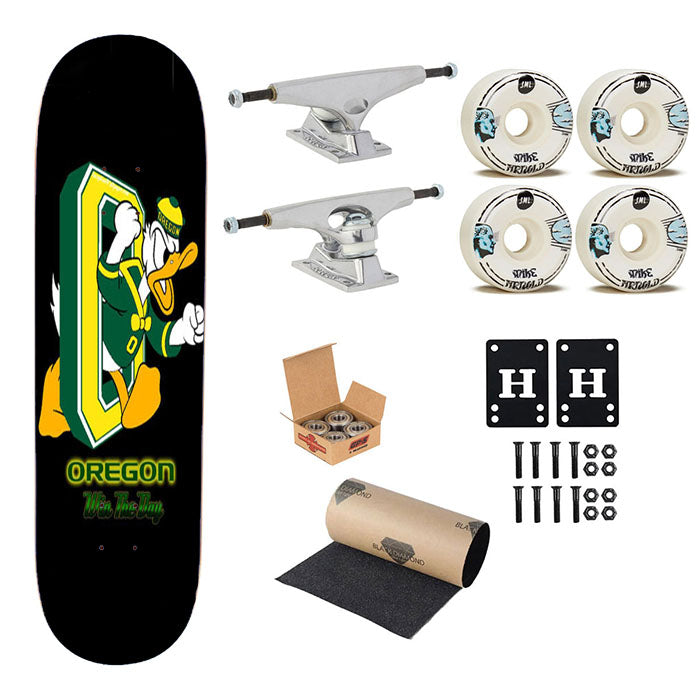 Oregon Ducks Win The Day Skateboard Complete Board 8.0" X 31.75"