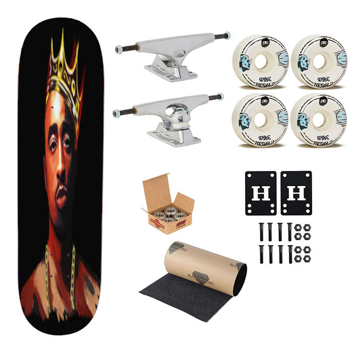 Pac Art Skateboard Complete Board 8.0" X 31.75"
