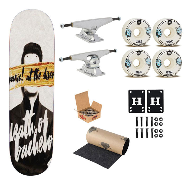 Panic At The Disco Death Of A Bachelor Skateboard Complete Board 8.0" X 31.75"