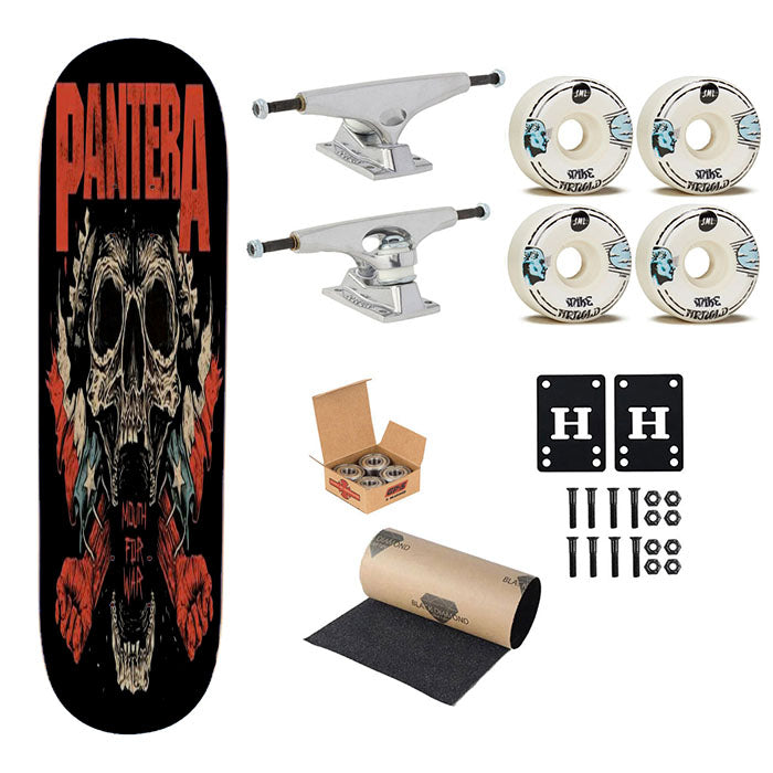 Pantera Album Mouth For War Skateboard Complete Board 8.0" X 31.75"