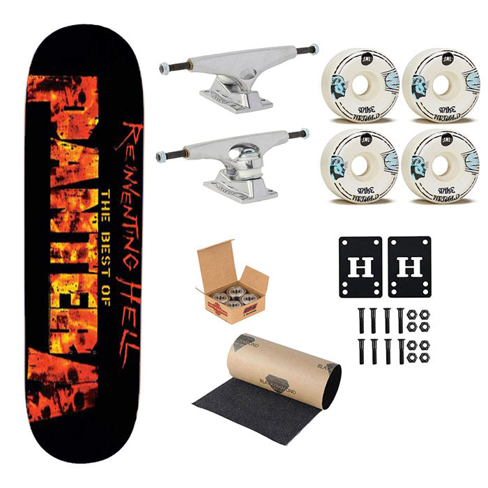 Pantera Reinventing Hell Skateboard Complete Board 8.0" X 31.75"