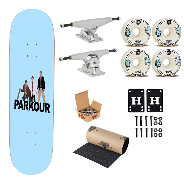 Parkour Skateboard Complete Board 8.0" X 31.75"