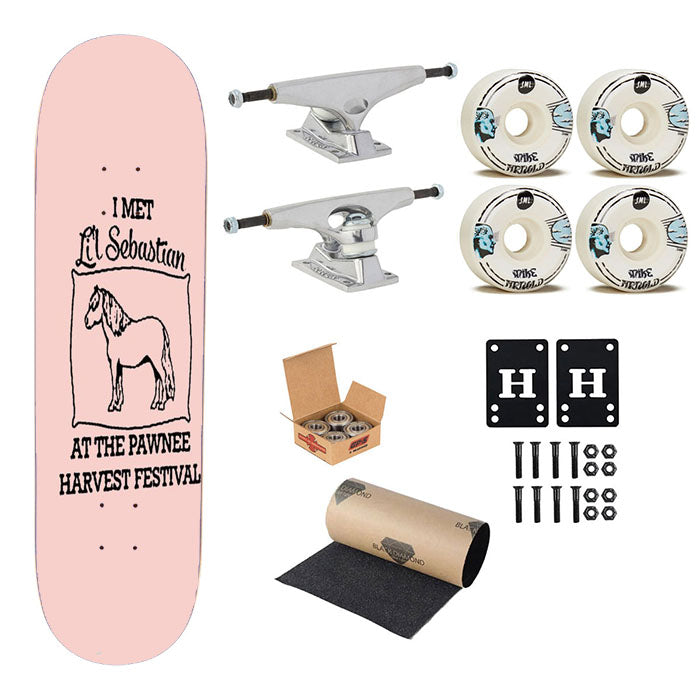 Parks And Recreation I Met Li'L Sebastian Skateboard Complete Board 8.0" X 31.75"