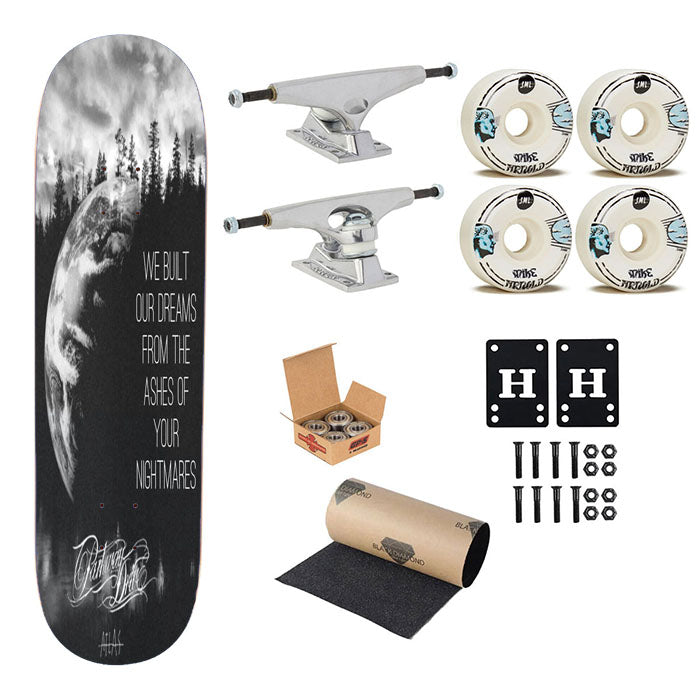 Parkway Drive Atlas Skateboard Complete Board 8.0" X 31.75"
