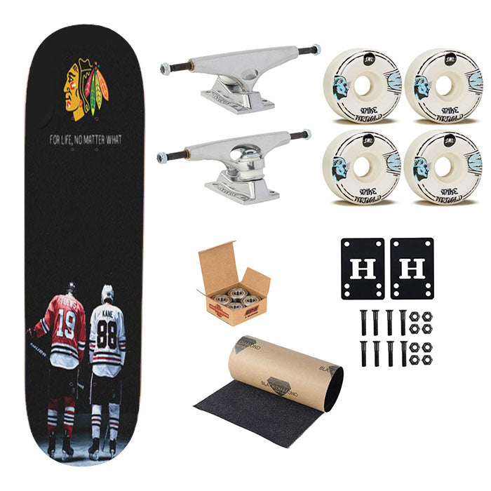 Patrick Kane And Jonathan Toews Players Nhl Skateboard Complete Board 8.0" X 31.75"