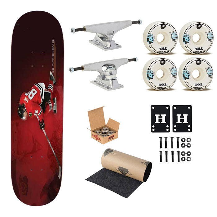 Patrick Kane Red Wallpaper Skateboard Complete Board 8.0" X 31.75"