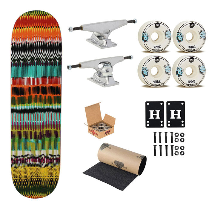 Pattern Culture Art Skateboard Complete Board 8.0" X 31.75"