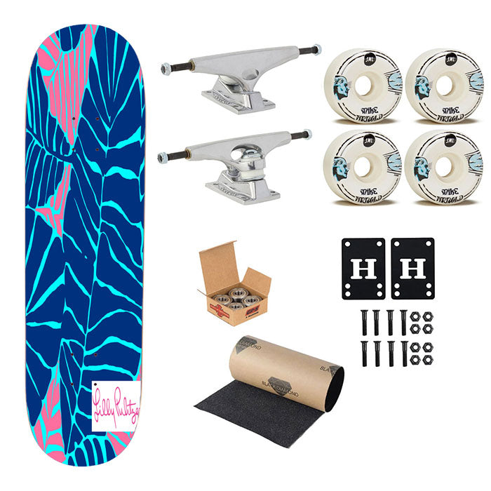 Patterns We Love Lilly Pulitzer Skateboard Complete Board 8.0" X 31.75"