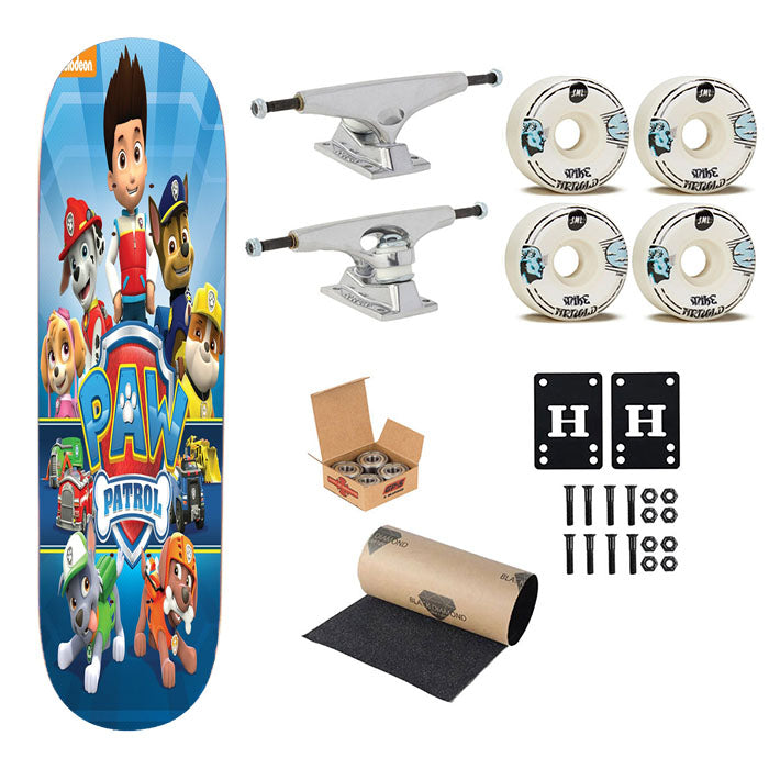 Paw Patrol Poster Skateboard Complete Board 8.0" X 31.75"