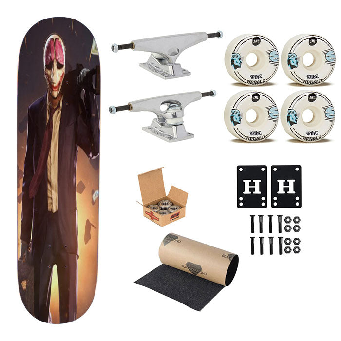 Payday Skateboard Complete Board 8.0" X 31.75"