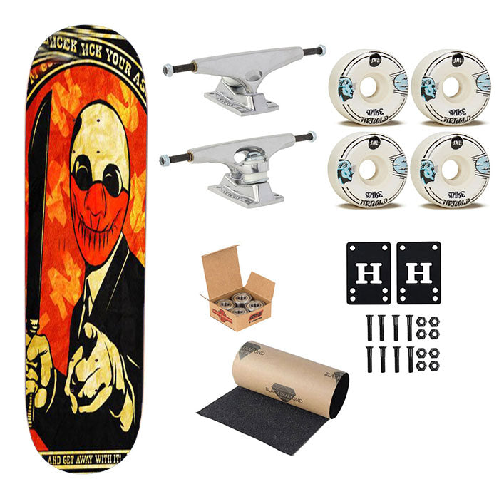 Payday Post Skateboard Complete Board 8.0" X 31.75"