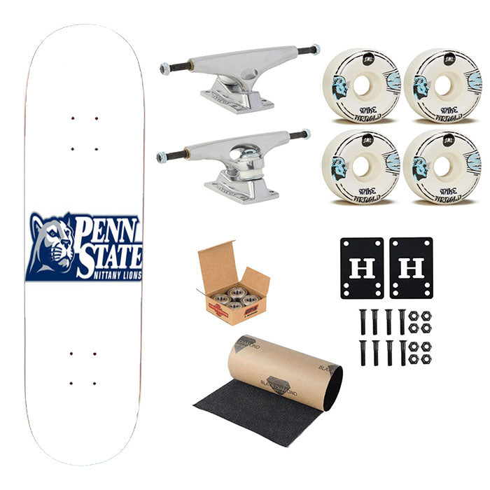Penn State Logo Art Skateboard Complete Board 8.0" X 31.75"