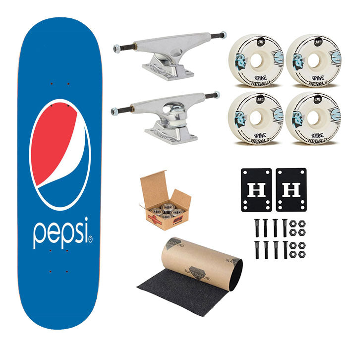 Pepsi Skateboard Complete Board 8.0" X 31.75"
