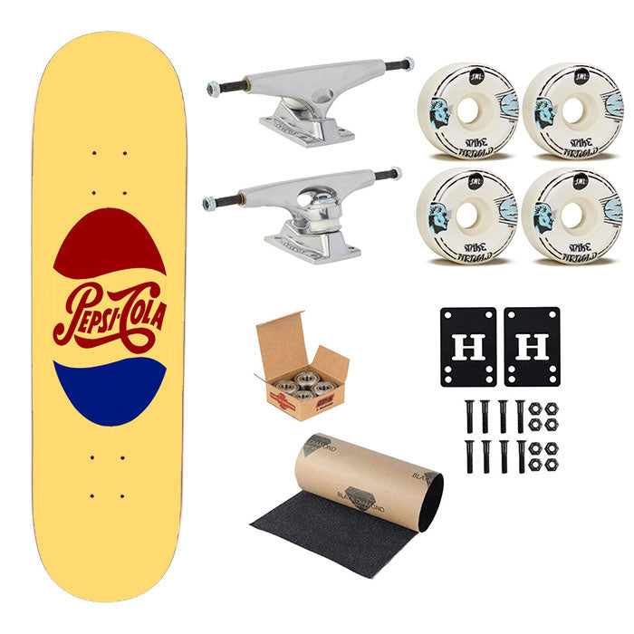 Pepsi Cola-Cola Skateboard Complete Board 8.0" X 31.75"