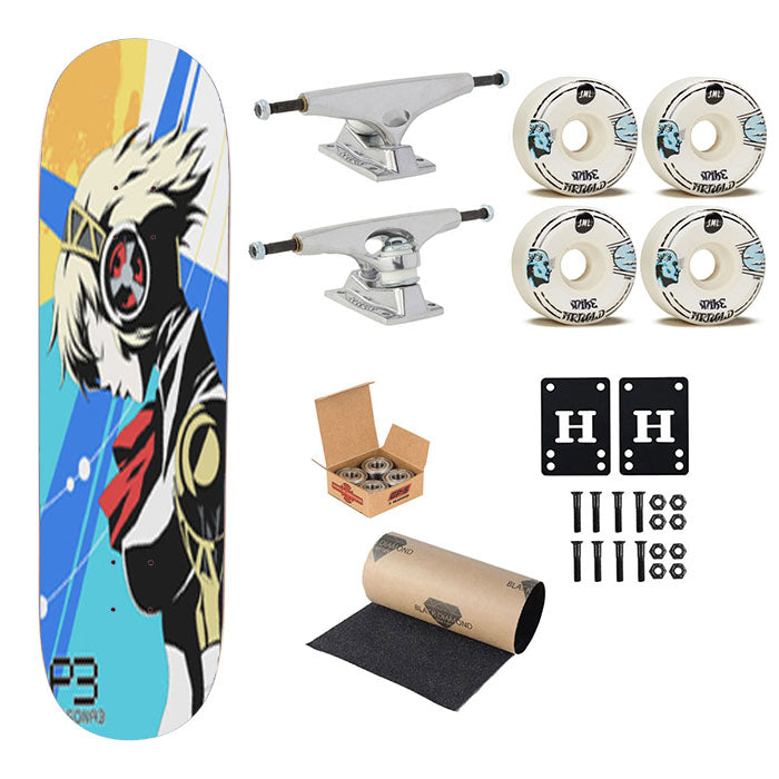 Persona Aigis Skateboard Complete Board 8.0" X 31.75"