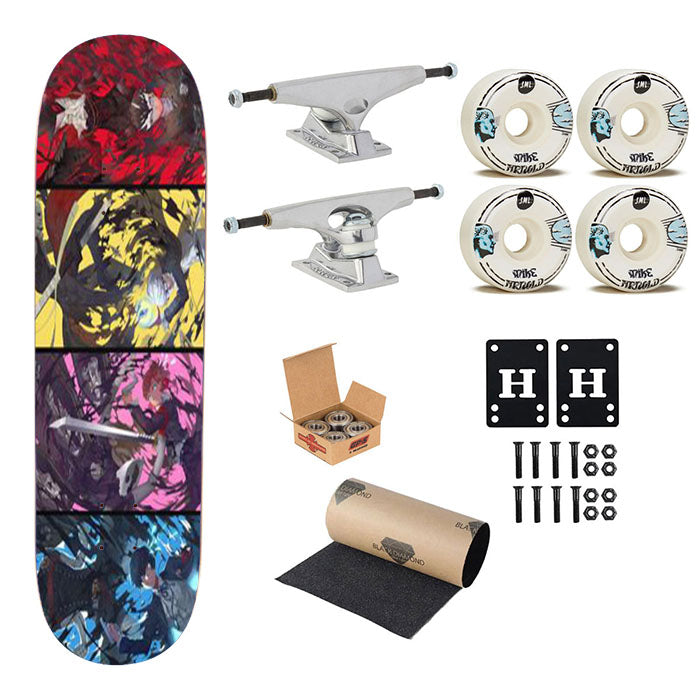 Persona Main Character Skateboard Complete Board 8.0" X 31.75"
