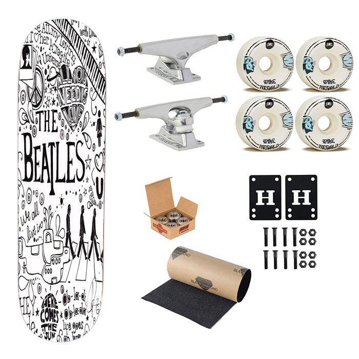 Personalized The Beatles Skateboard Complete Board 8.0" X 31.75"