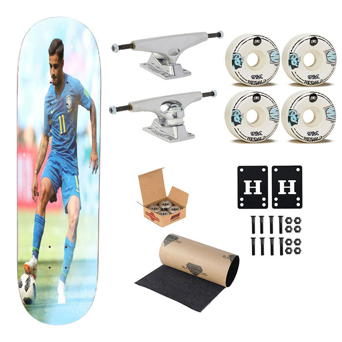Philippe Coutinho Skateboard Complete Board 8.0" X 31.75"