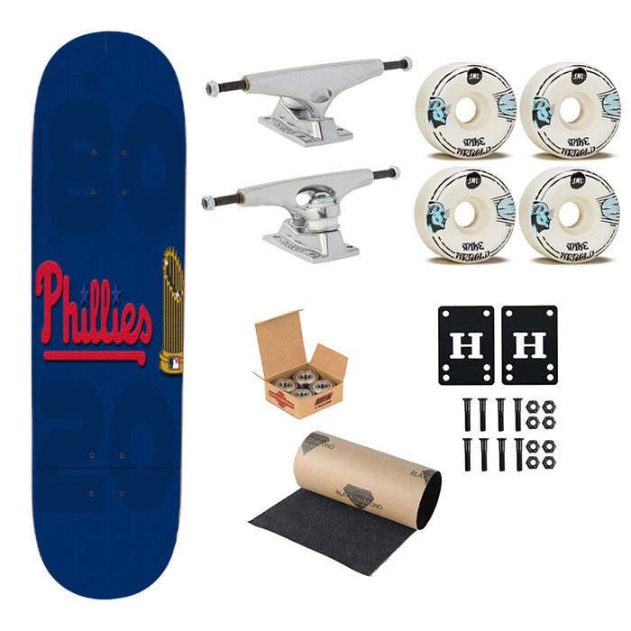 Phillies Champions Skateboard Complete Board 8.0" X 31.75"