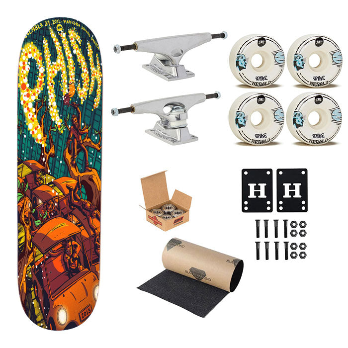 Phish Cover Skateboard Complete Board 8.0" X 31.75"