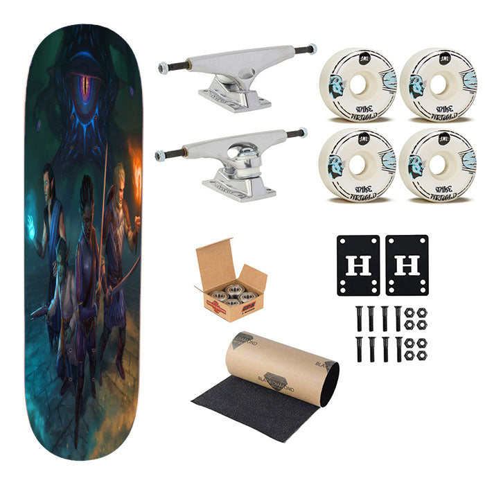 Pillars Of Eternity Deadfire Wallpaper Skateboard Complete Board 8.0" X 31.75"