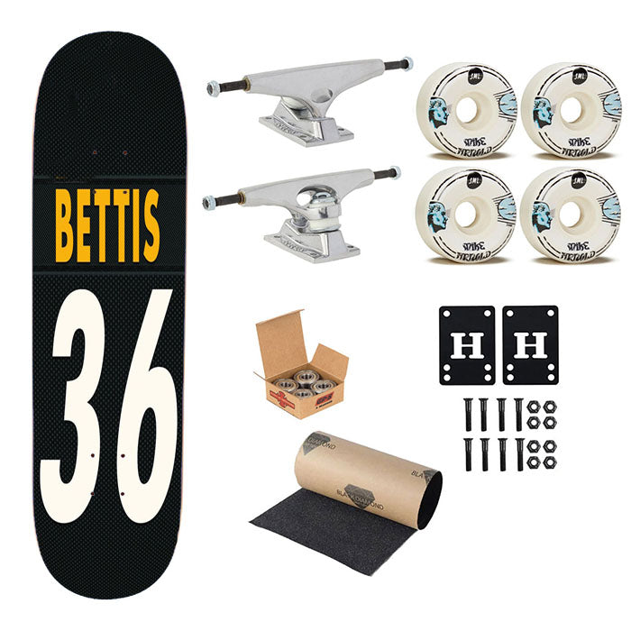Pittsburgh Steelers Bettis 36 Skateboard Complete Board 8.0" X 31.75"