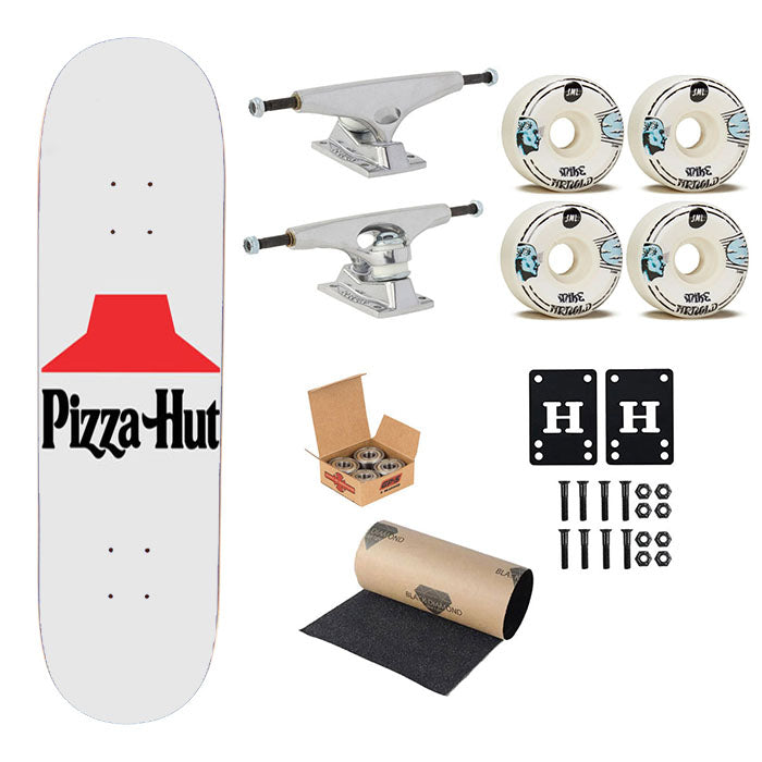 Pizza Hut Logo Skateboard Complete Board 8.0" X 31.75"