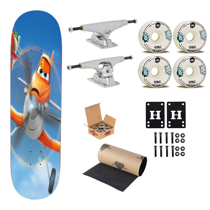 Planes 01 Disn Skateboard Complete Board 8.0" X 31.75"