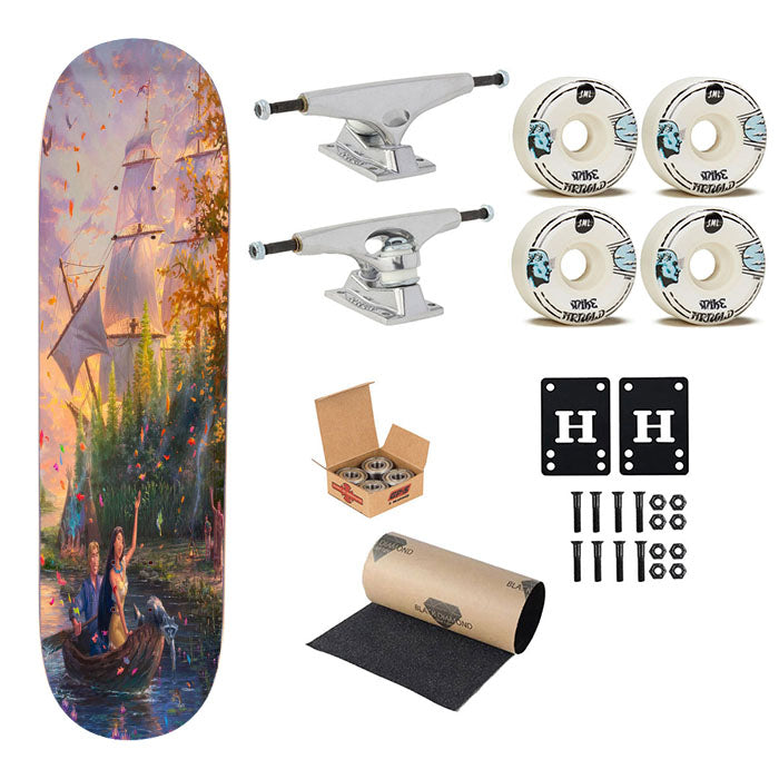 Pocahontas Colors Of Love Skateboard Complete Board 8.0" X 31.75"