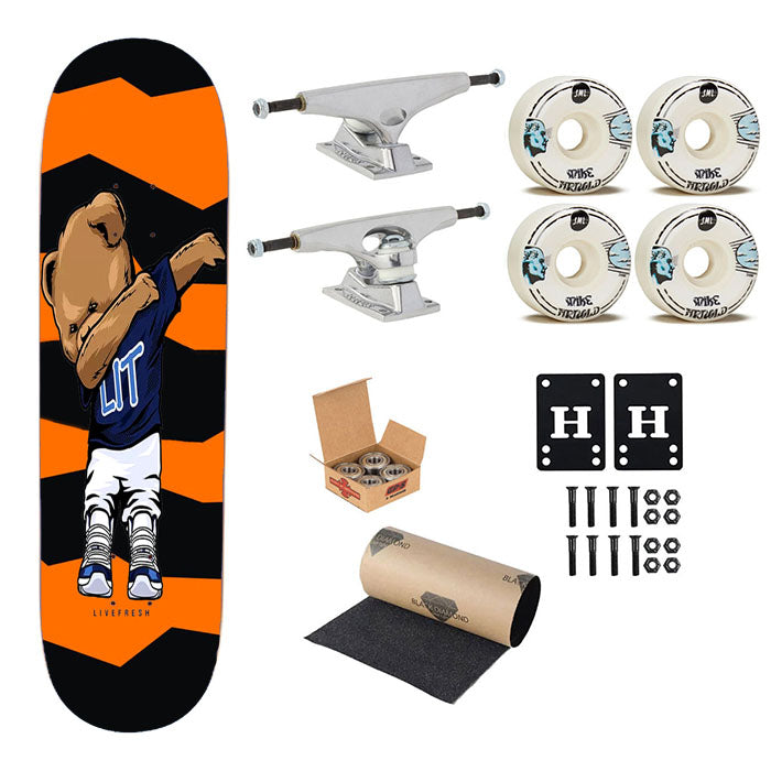 Polo Bear Liverpresh Golf Tyler Skateboard Complete Board 8.0" X 31.75"