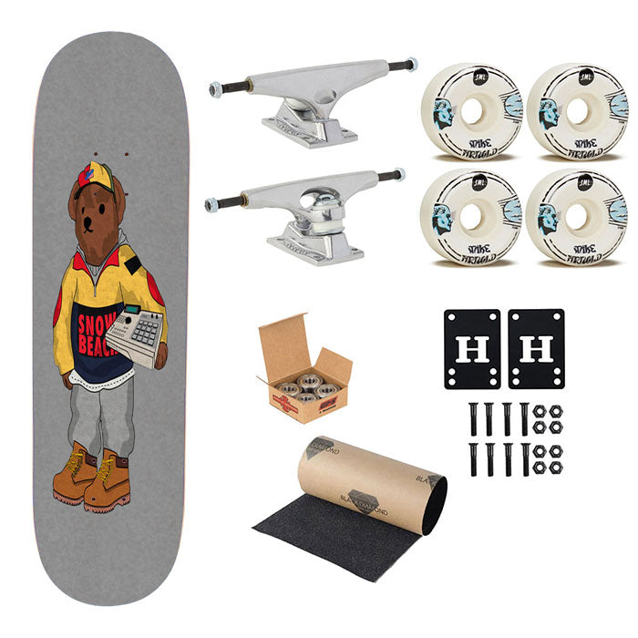 Polo Ralph Lauren Snow Beach Skateboard Complete Board 8.0" X 31.75"
