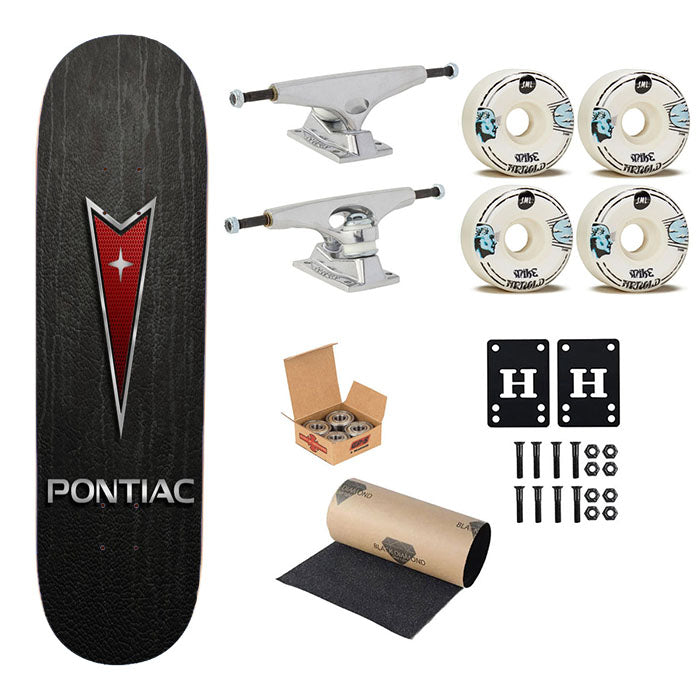Pontiac Skateboard Complete Board 8.0" X 31.75"