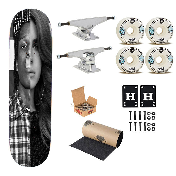 Primo Magazine Asap Rocky Lana Del Rey Skateboard Complete Board 8.0" X 31.75"