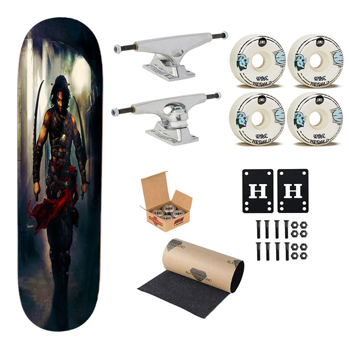 Prince Of Persia Warrior Within Skateboard Complete Board 8.0" X 31.75"
