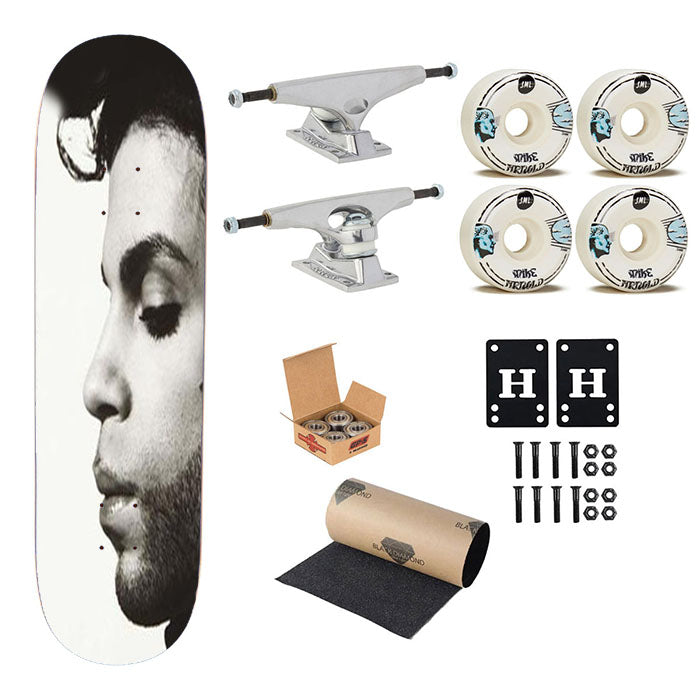 Prince Through The Ages Skateboard Complete Board 8.0" X 31.75"