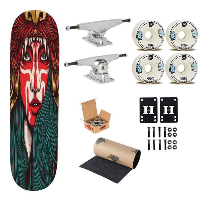 Princess Mononoke Skateboard Complete Board 8.0" X 31.75"