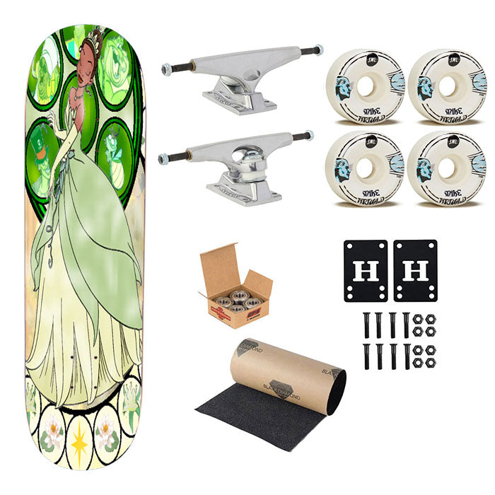 Princess Tiana Kingdom Heart Skateboard Complete Board 8.0" X 31.75"