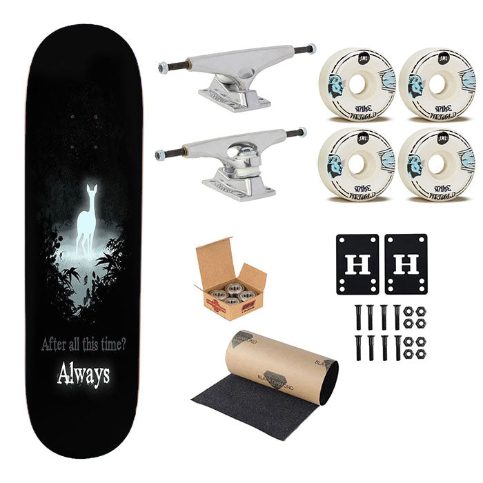 Professor Snape Patronus Skateboard Complete Board 8.0" X 31.75"