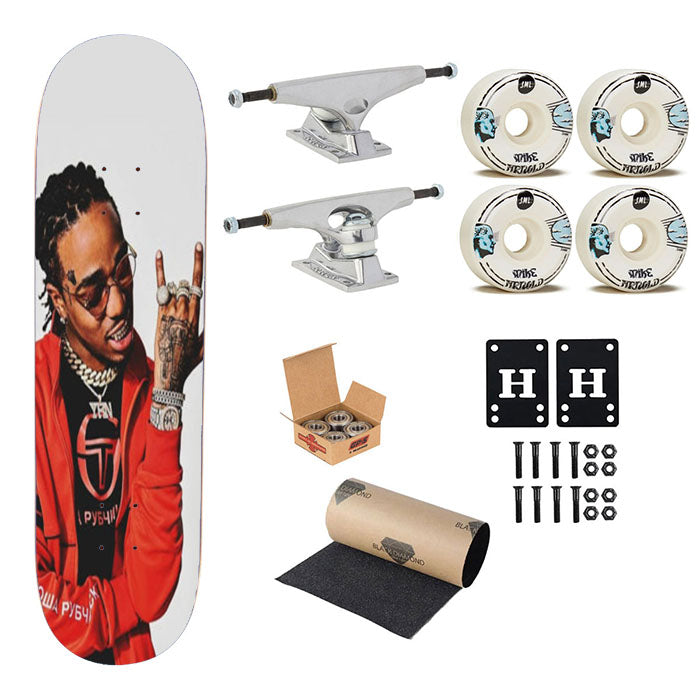 Quavo Migos Culture Skateboard Complete Board 8.0" X 31.75"