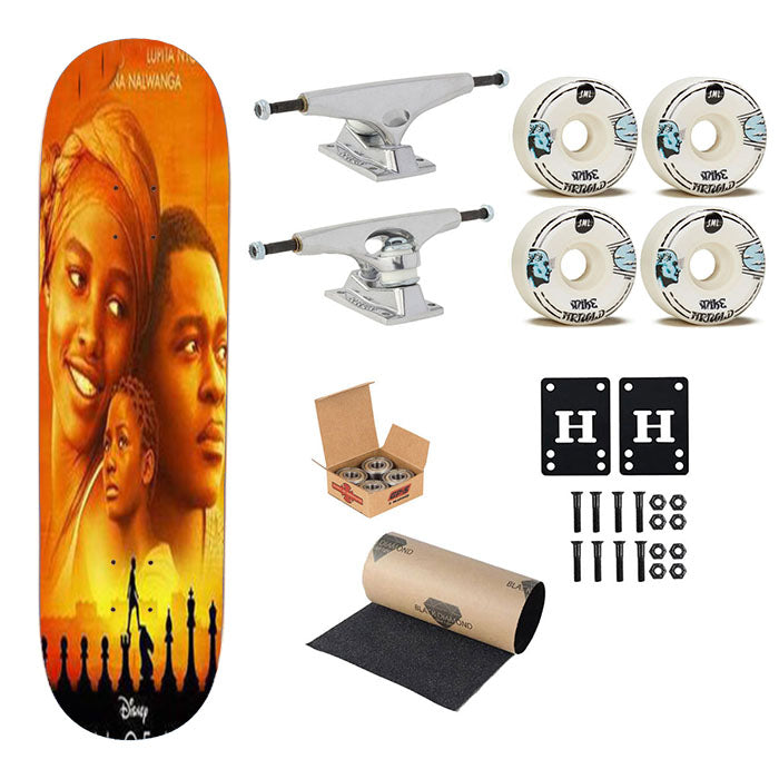 Queen Of Katwe Poster Skateboard Complete Board 8.0" X 31.75"