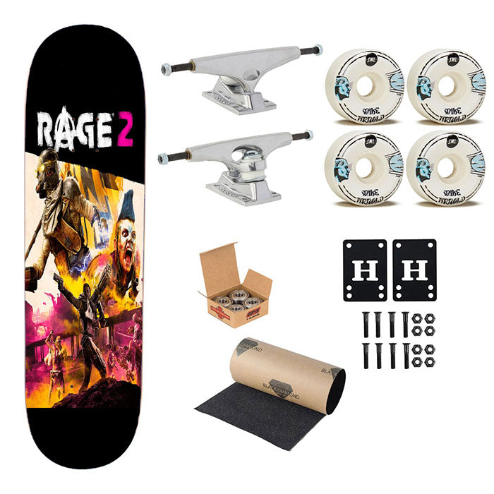 Rage Games 0 Skateboard Complete Board 8.0" X 31.75"