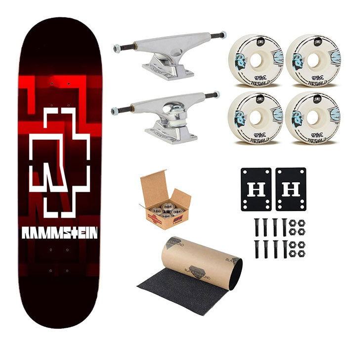 Rammstein Skateboard Complete Board 8.0" X 31.75"