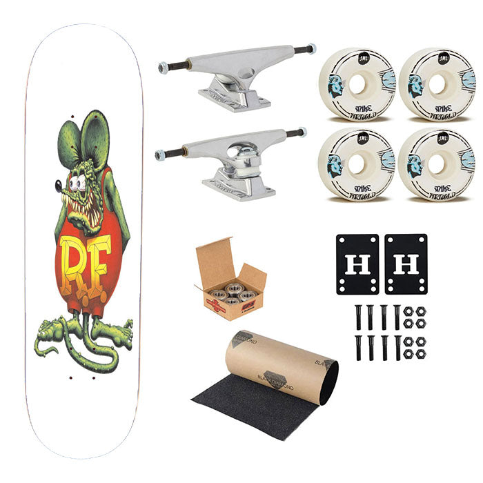 Rat Fink Skateboard Complete Board 8.0" X 31.75"